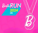2024 Mattel Medalla de Barbie Run Lima 2024 Barbie 65 Aniversario
