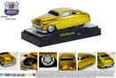 2012 M2 Machines Ground Pounders Limited Edition 1949 Mercury  dorado metálico Llantas de Goma