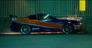 2024 Hot Wheels Premium Fast & Furious Rápidos y Furiosos Tokyo Drift  Nissan Silvia S15 azul Llantas de Goma RR