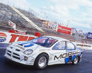 2004 Hot Wheels First Editions Mopar Dodge Neon 065 negro con blanco 5SP Primera Edición