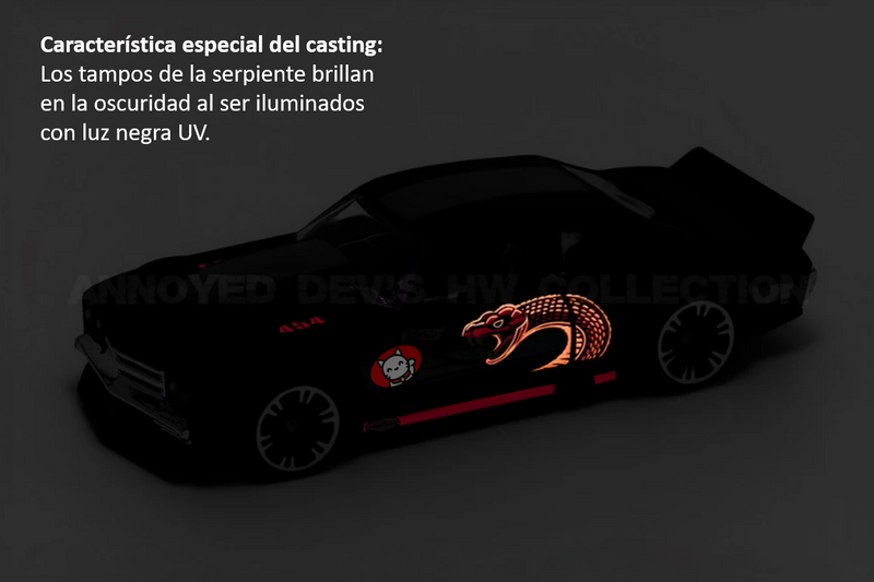 2025 Hot Wheels Walmart Exclusive Neon Speeders 70 Chevy Chevelle SS negro NS6