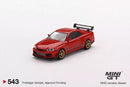 2023 Mini GT MiJo Exclusives 1:64 Limited Edition 1/4800 Nissan Skyline GT-R Tommykaira R-z Red rojo Llantas de Goma