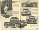 1999 Johnny Lightning Show Rods George Barris Wild Kat 1954 Ford F-100 Pickup rojo Llantas de Goma