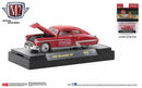 2021 M2 Machines Coca Cola Limited Edition 1/9,600 1950 Oldsmobile 88 BB03 rojo Llantas de Goma