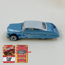 2008 Hot Wheels Since 68 Originals 4-Car Pack Tin Set Purple Passion celeste metálico WW base ZAMAC - Loose/Suelto