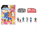 2026 American Diorama MiJo Exclusives 1:64 Limited Edition Pajamas Party Figuras Diorama Fiesta de Disfraces
