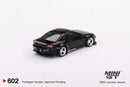 2023 Mini GT MiJo Exclusives 1:64 Limited Edition 1/9600 Pandem Nissan Silvia Rocket Bunny Black Pearl negro Llantas de Goma