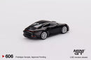 2023 Mini GT MiJo Exclusives 1:64 Limited Edition 1/3000 Porsche 911 GT3 Touring 606 negro Llantas de Goma