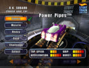 2004 Hot Wheels Track Aces Power Pipes 177 rojo metálico PR5 base ZAMAC
