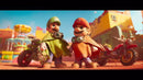 2026 Hot Wheels Mario Kart The Super Mario Galaxy Movie Luigi Motorcycle verde MKMC base ZAMAC Primera Edición