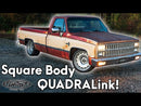 2021 Greenlight Limited Edition Detroit Speed Inc 1983 Chevrolet Silverado C-10 marrón Llantas de Goma