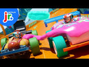 2025 Hot Wheels Factory Sealed NETFLIX Let's Race Donut Drifter rosado 5SP