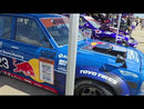 2025 Hot Wheels Premium Car Culture Ronin Run II Mad Mike Mazda RX-3 Wagon azul Llantas de Goma RR Primera Edición