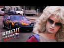 2025 Hot Wheels HW Screen Time KITT El Auto Fantástico Knight Rider K.I.T.T. negro con flamas MC5