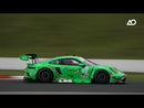 2024 Hot Wheels Premium Car Culture Race Day Rexy Porsche 911 GT3 R 992 verde Llantas de Goma RR Primera Edición