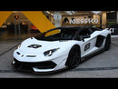 2025 Mini GT MiJo Exclusives 1:64 Limited Edition Lamborghini Aventador SVJ 63 Bianco Asopo blanco Llantas de Goma