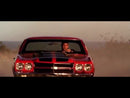 2026 Hot Wheels Premium Fast & Furious 25th Anniversary Rápidos y Furiosos 1970 Chevrolet Chevelle SS rojo Llantas de Goma RR base ZAMAC
