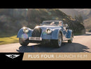 2025 Matchbox MBX Showroom Morgan Plus Four azul