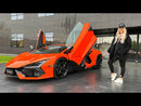 2024 Mini GT MiJo Exclusives 1:64 Limited Edition 1/7,680 Lamborghini Revuelto Arancio Dac Lucido naranja Llantas de Goma