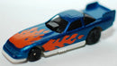 1996 Hot Wheels McDonalds Happy Meal Flame Series Ford Probe Funny Car azul - En Bolsa Baggie