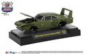 2020 M2 Machines Ground Pounders Limited Edition 1/7,000 SRT 1969 Dodge Charger Daytona HEMI R20 verde Llantas de Goma