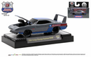 2022 M2 Machines Ground Pounders Limited Edition 1/9,000 Mopar 1969 Dodge Charger Daytona HEMI R23 gris Llantas de Goma