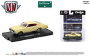 2021 M2 Machines Auto-Drivers Limited Edition 1/8,480 1966 Dodge Charger 383 R75 beige Llantas de Goma