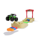 2024 Spin Master Monster Jam Grave Digger Stunt Playset Rampa de Acrobacias con Autos Aplastables