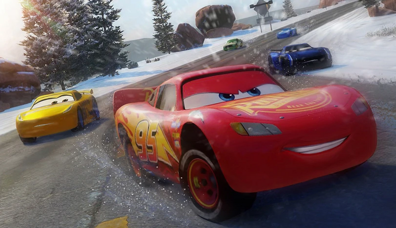 2020 Disney Pixar Cars 3 1:55 Lightning McQueen 95 Rust-eze Rayo McQueen rojo