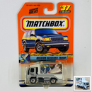 2000 Matchbox CHASE de Edición Limitada Space Explorer Ford Mission Scissors Truck plata metálico con Plataforma Elevadora