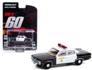 2021 Greenlight Hollywood Limited Edition Gone in 60 Seconds 60 Segundos 1973 AMC Matador blanco con negro policial Llantas de Goma