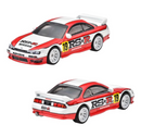 2024 Hot Wheels Premium Car Culture Nissan Silvia 2 Pack Set de 2 - Nissan 240SX S14 y Nissan Silvia S15 con Llantas de Goma RR