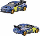 2023 Hot Wheels Premium Car Culture Subaru 2 Pack Set de 2 - Subaru Impreza WRX y 16 Subaru WRX STI con Llantas de Goma RR