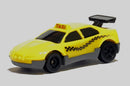 1997 Hot Wheels McDonalds Happy Meal Taxi amarillo 5SP - En Bolsa Baggie