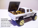 2007 Hot Wheels New Models Dodge Ram 1500 rojo con flamas 5SP Primera Edición