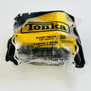 2002 Tonka McDonalds Happy Meal CAT Dump Truck amarillo con Tolva Inclinable - En Bolsa Baggie