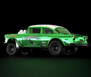 2021 Hot Wheels RLC Special Edition Triassic-Five 55 Chevy Bel Air Gasser Exclusivo Red Line Club verde spectraflame Llantas de Goma RR