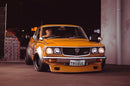2024 Hot Wheels Mad Mike HW J-Imports Mazda RX-3 naranja OH5 Primera Edición