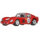 2025 Hot Wheels Premium Car Culture Team Transport Ferrari 250 GTO y camión Fiat 642 RN2 Bartoletti Transporter con Llantas de Goma RR