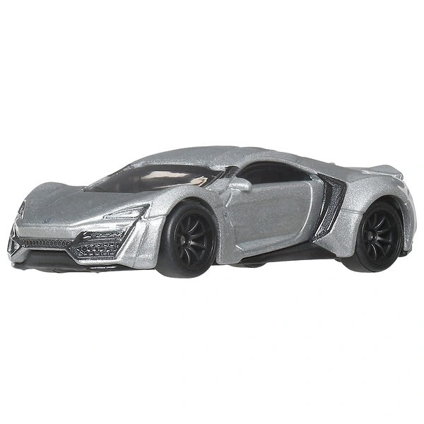 2025 Hot Wheels Premium Car Culture Team Transport Lykan HyperSport y camión Euro Hauler con Llantas de Goma RR
