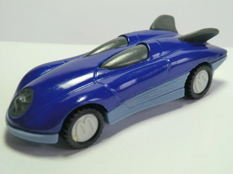 1994 Hot Wheels McDonalds Happy Meal Turbine 4-2 azul - En Bolsa Baggie