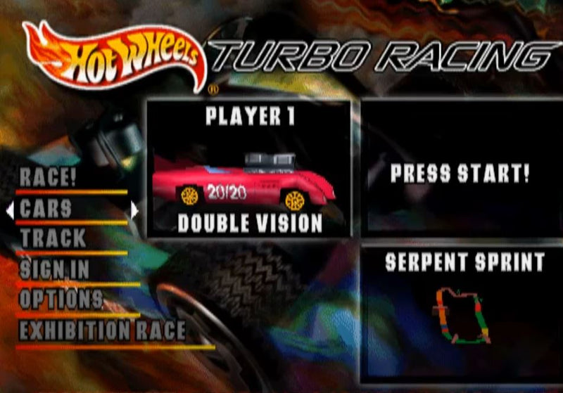 2000 Hot Wheels Double Vision 212 verde metálico 3SP Blíster 90s
