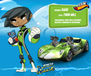 2014 Hot Wheels HW Workshop Twin Mill verde metálico MC5