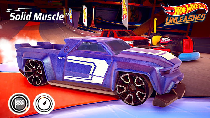 2017 Hot Wheels HW Digital Circuit Solid Muscle rojo TRAP5 Primera Edición