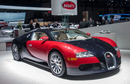 2003 Hot Wheels First Editions Bugatti Veyron rojo con negro 10SP Primera Edición
