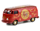 2022 Greenlight Limited Edition Hobby Exclusive Year Of The Tiger 2022 Año Nuevo Chino Volkswagen Panel Van rojo Llantas de Goma
