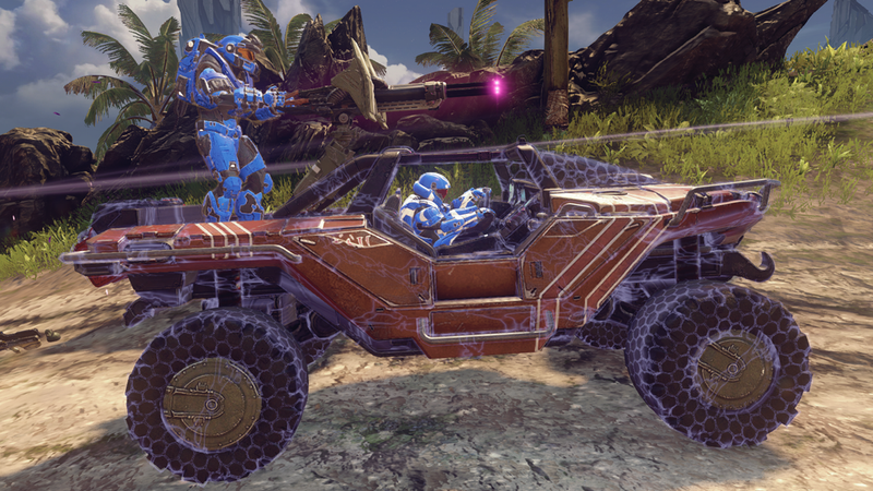 2020 Hot Wheels HW Screen Time HALO Sword Warthog rojo BLOR
