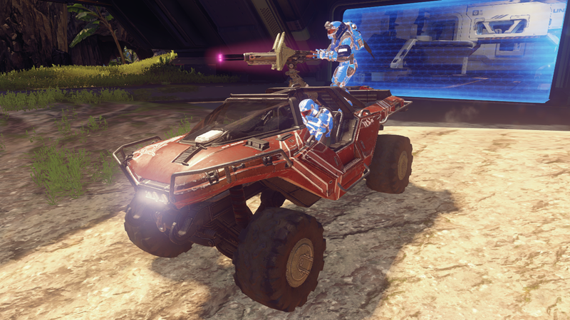 2020 Hot Wheels HW Screen Time HALO Sword Warthog rojo BLOR