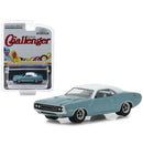 2018 Greenlight Limited Edition Hobby Exclusive 1970 Dodge Challenger Western Sport Special celeste Llantas de Goma