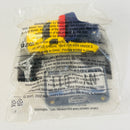 2002 Matchbox McDonalds Happy Meal Across America New York Wrecker Truck amarillo con Grúa Móvil y Placa - En Bolsa Baggie